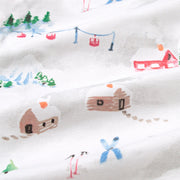 Ski Slopes Organic Cotton PJ Set Mens